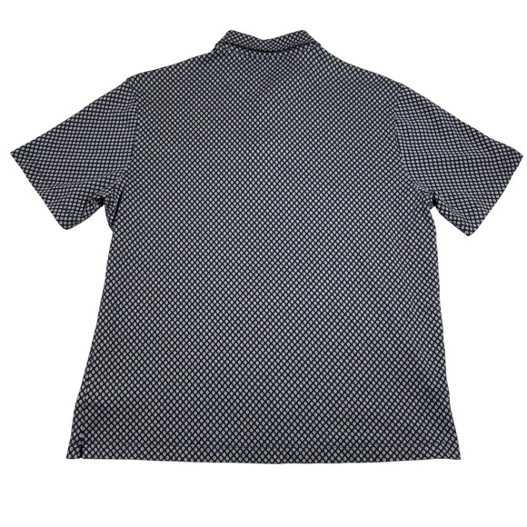 UNTUCKit TAYO Mens X-Large Regular Fit Nav 40917 Short Sleeve Polo Shirt Cotton - Picture 3 of 8